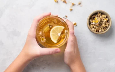 10 chás para baixar a febre naturalmente