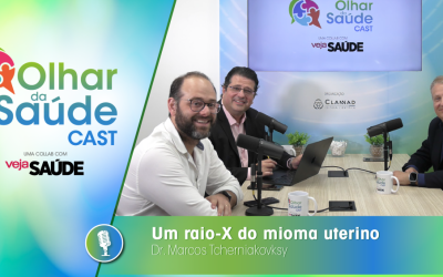 Um raio-x do mioma uterino